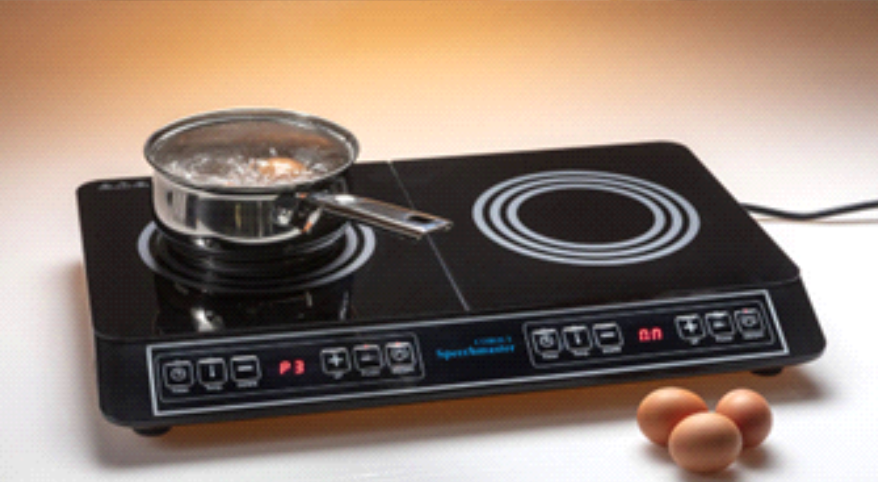 double tabletop talking induction hob